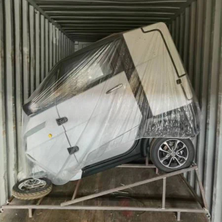 China Top Sale New Type Electric Carrier Vehicle Car Tricycle Motorcycle Enclosed Van